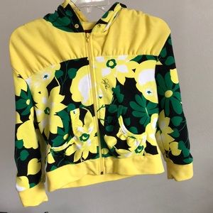 Authentic Baby Phat Zip Up Floral Jacket